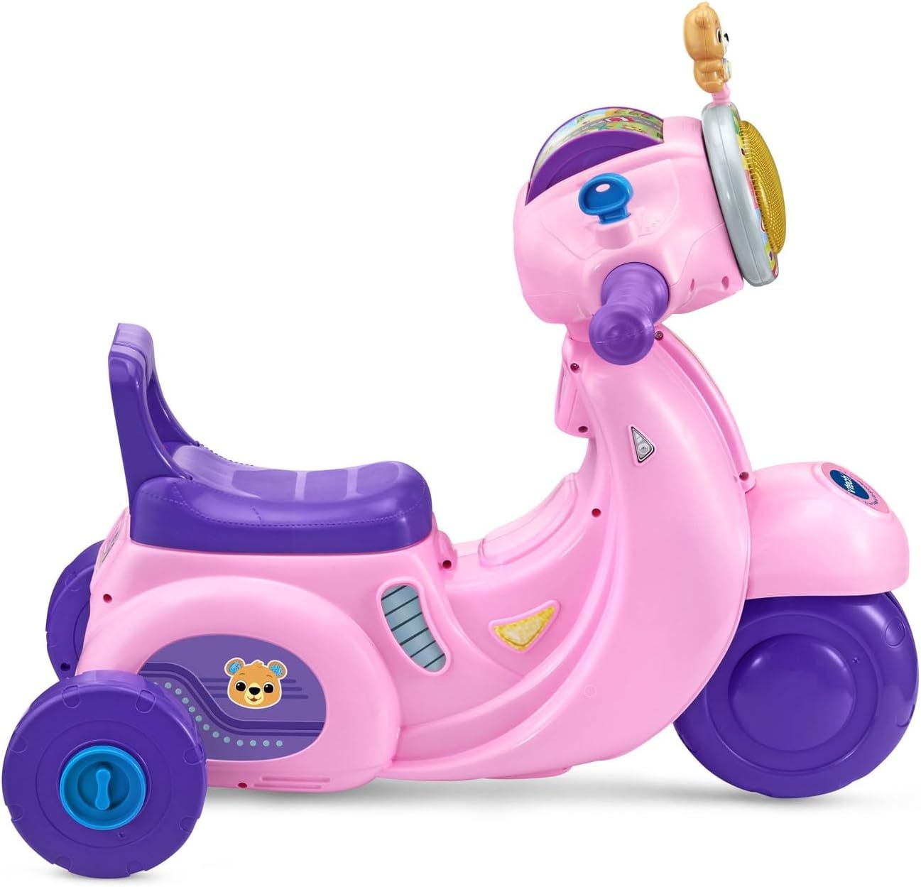 image:imageVTech 2in1 Map and Go Scooter for Toddlers PinkPink