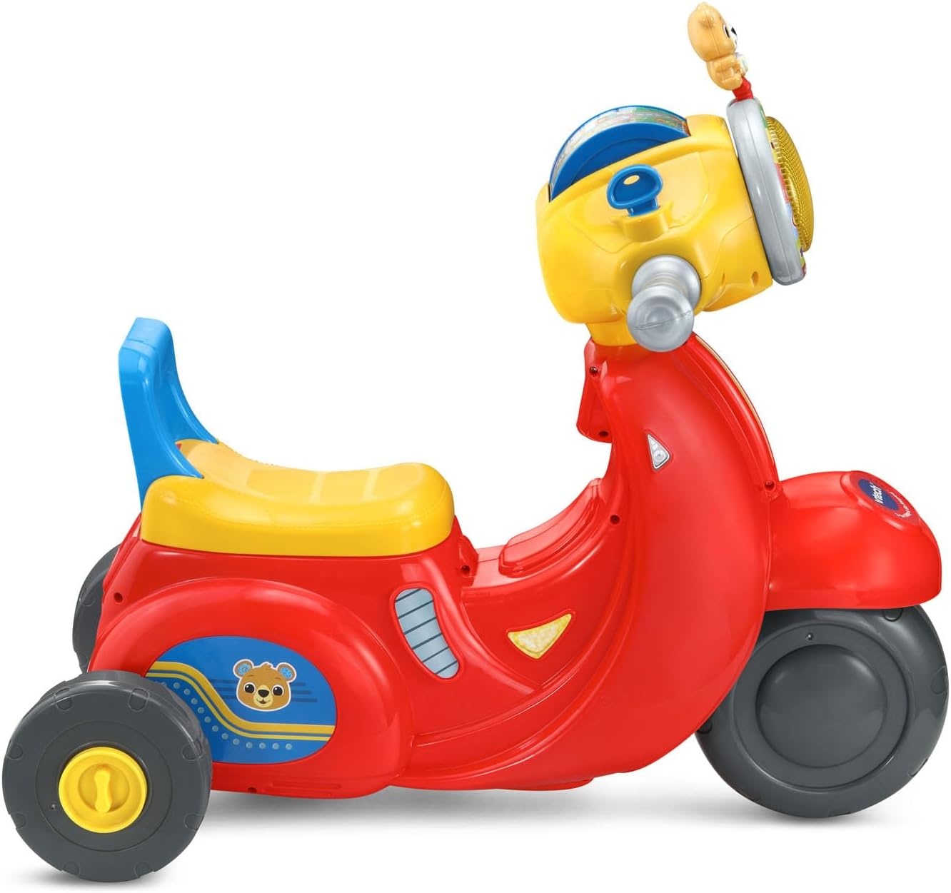 image:imageVTech 2in1 Map and Go Scooter for Toddlers PinkRed
