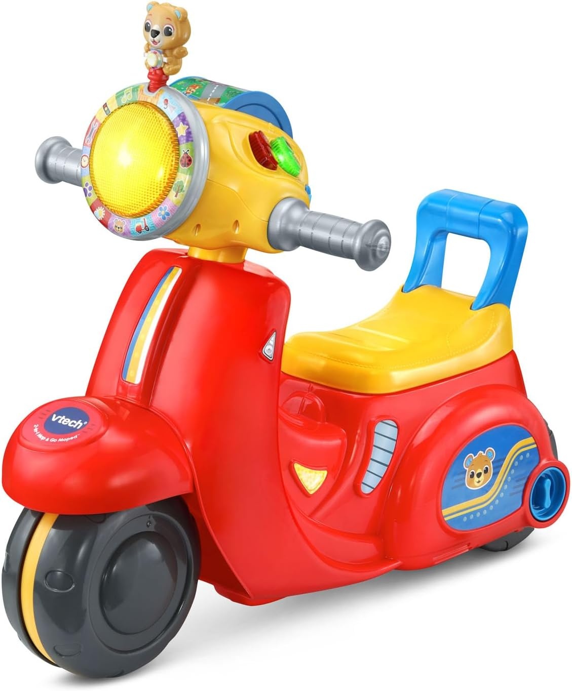 image:imageVTech 2in1 Map and Go Scooter for Toddlers PinkRed