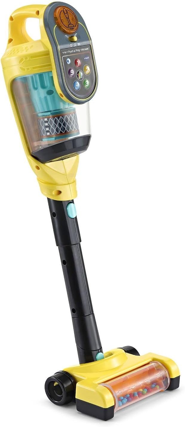 image:imageVTech 4in1 Push and Play Vacuum Preschool Toy