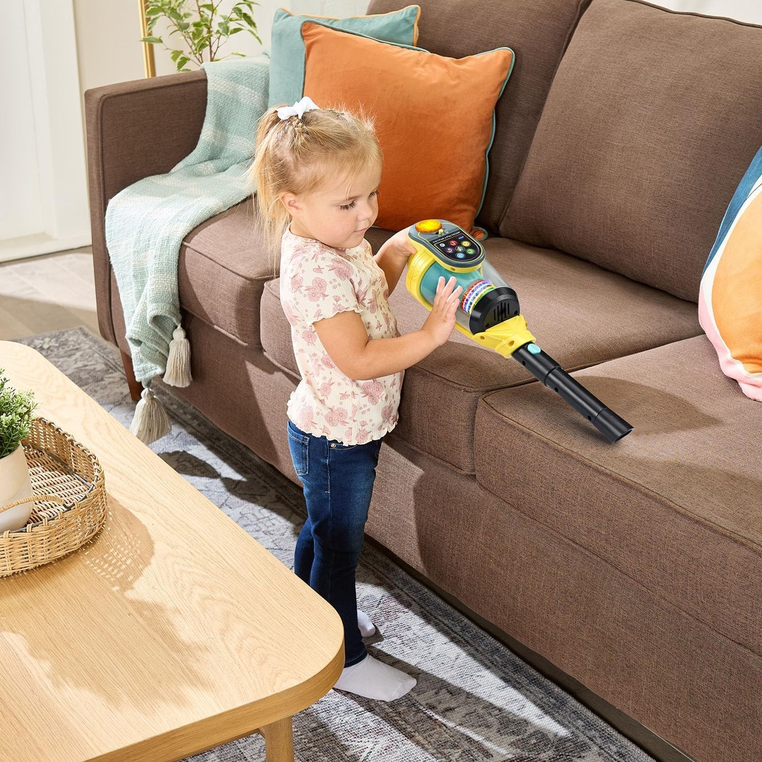 image:imageVTech 4in1 Push and Play Vacuum Preschool Toy