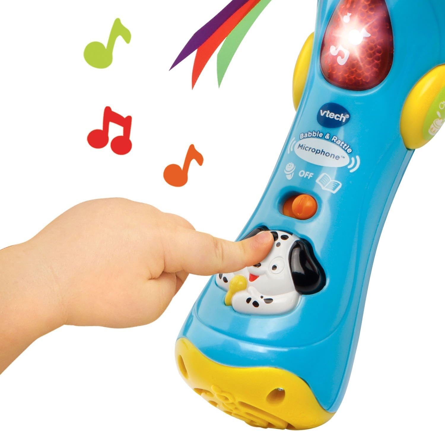 image:imageVTech Baby Babble and Rattle Microphone PinkMulticolor