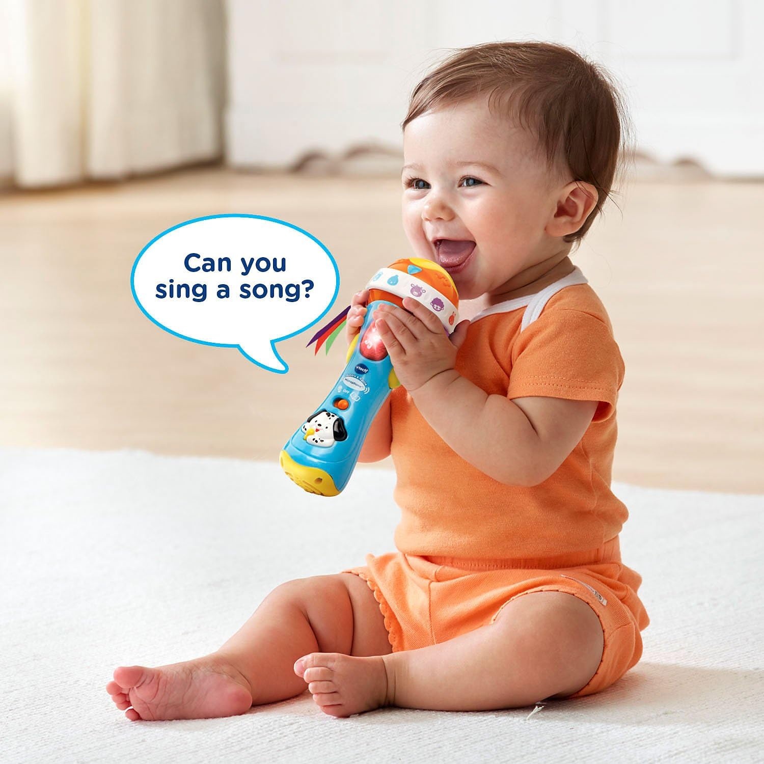 image:imageVTech Baby Babble and Rattle Microphone PinkMulticolor