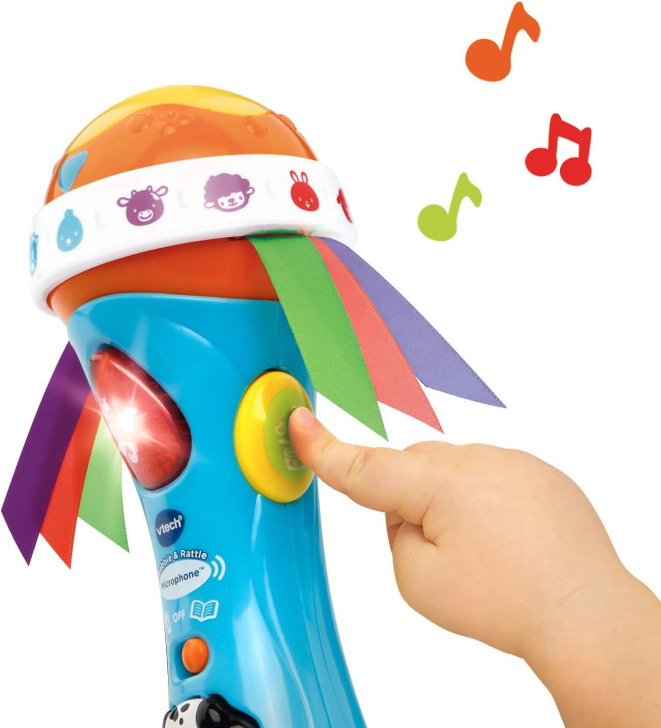 image:imageVTech Baby Babble and Rattle Microphone PinkMulticolor