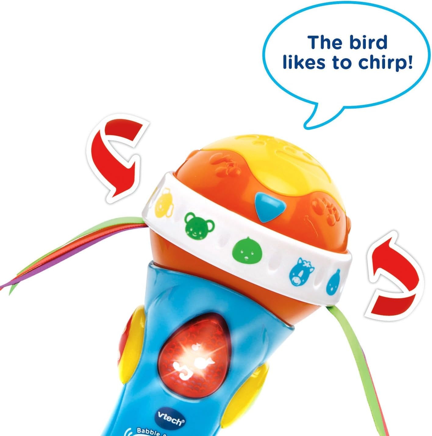 image:imageVTech Baby Babble and Rattle Microphone PinkMulticolor