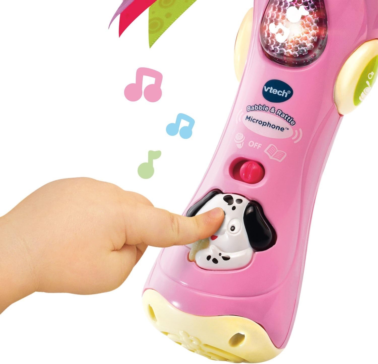 image:imageVTech Baby Babble and Rattle Microphone PinkPink