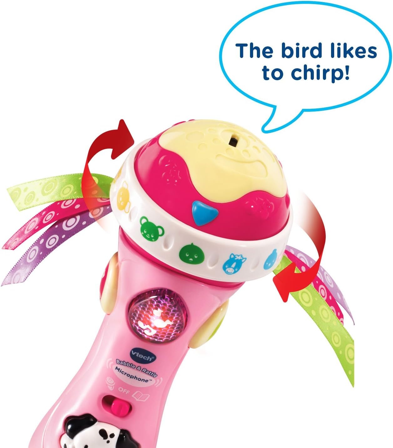 image:imageVTech Baby Babble and Rattle Microphone PinkPink