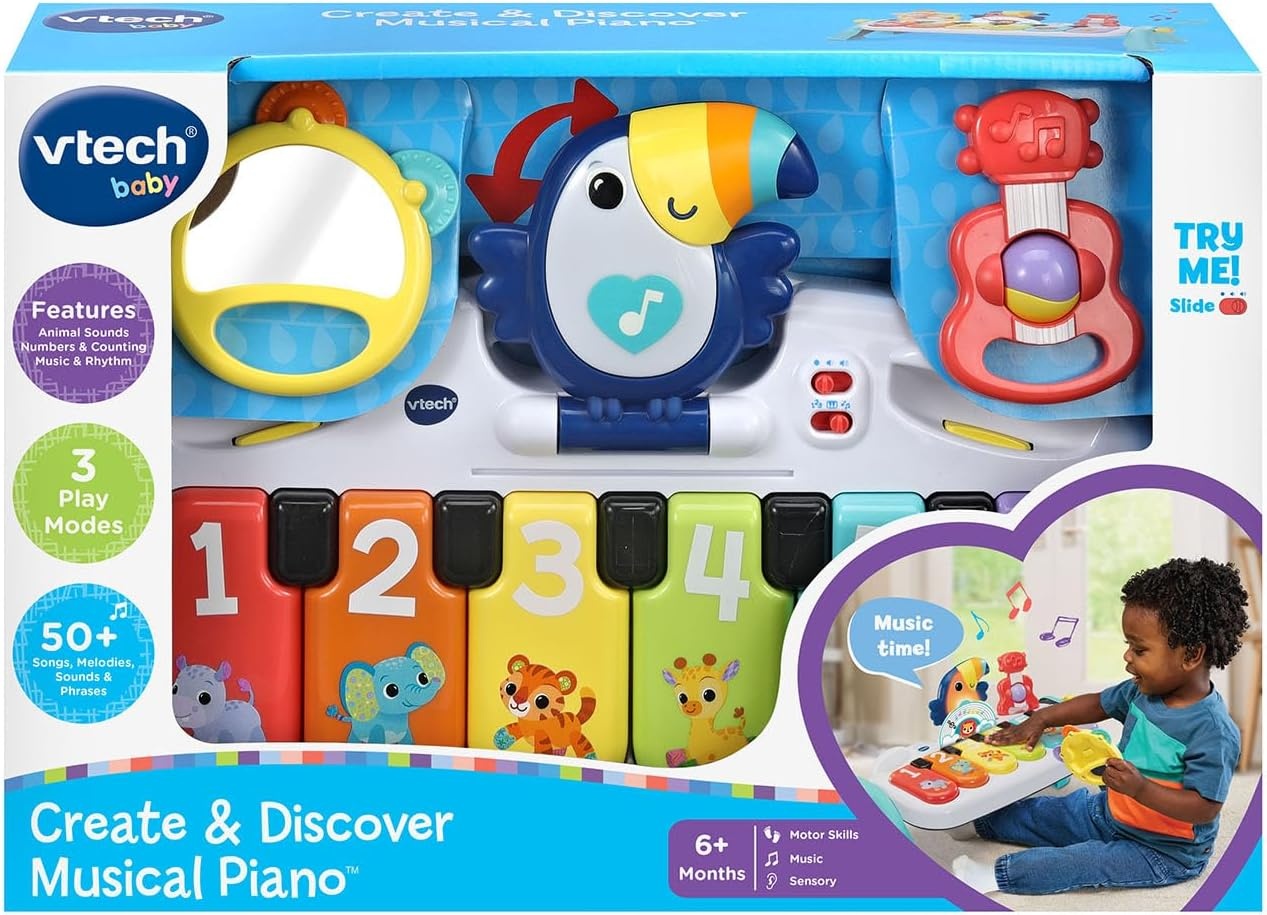 image:imageVTech Baby Create and Discover Musical Piano Music Making Toy