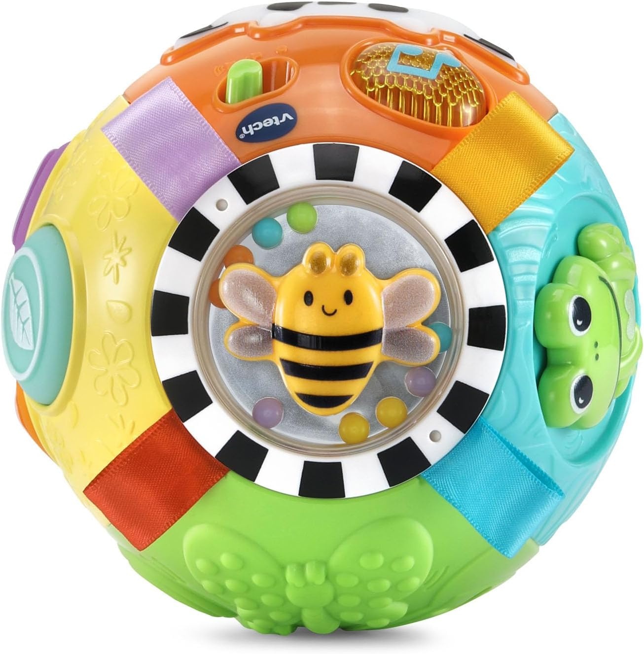 image:imageVTech Baby OntheMoove Activity Ball with Textures PinkOrange