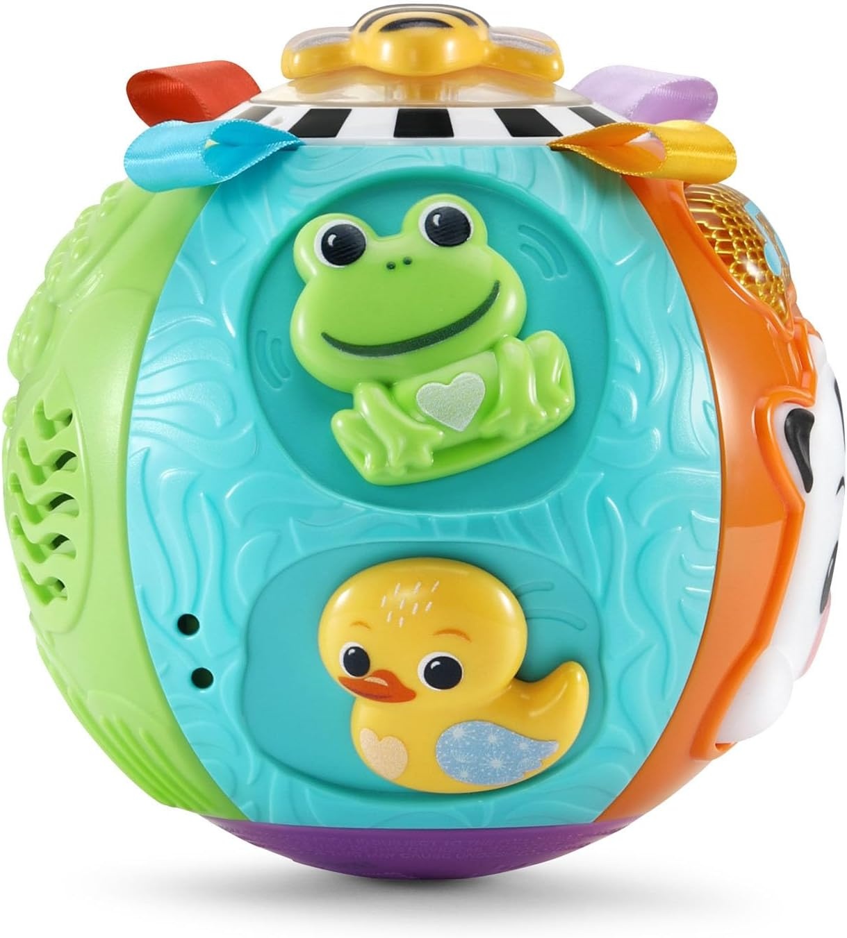 image:imageVTech Baby OntheMoove Activity Ball with Textures PinkOrange