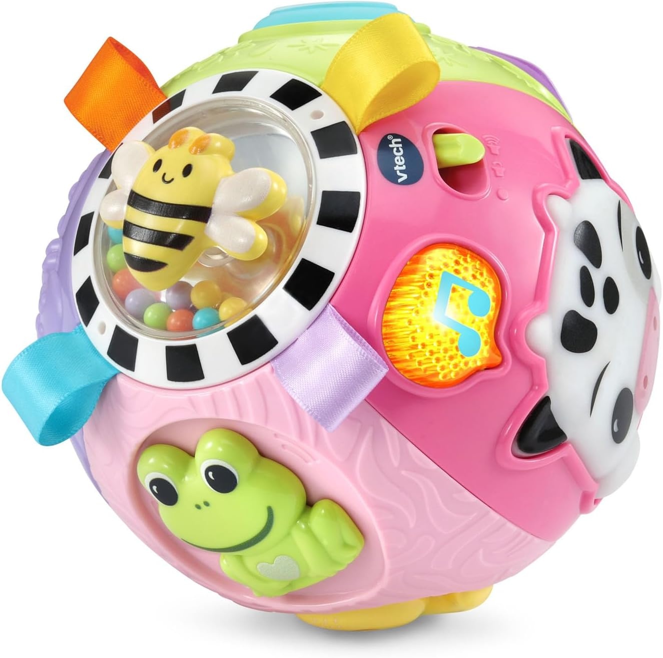 image:imageVTech Baby OntheMoove Activity Ball with Textures PinkPink