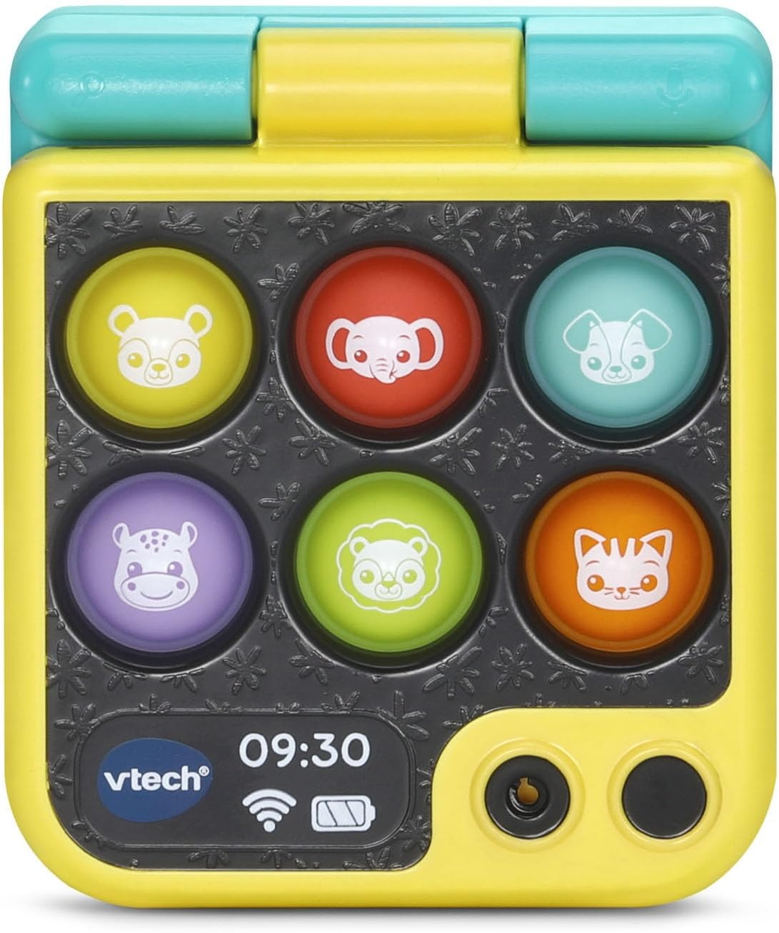 image:imageVTech Baby Press and Squish Flip Phone Toy with Lightup Popping Buttons