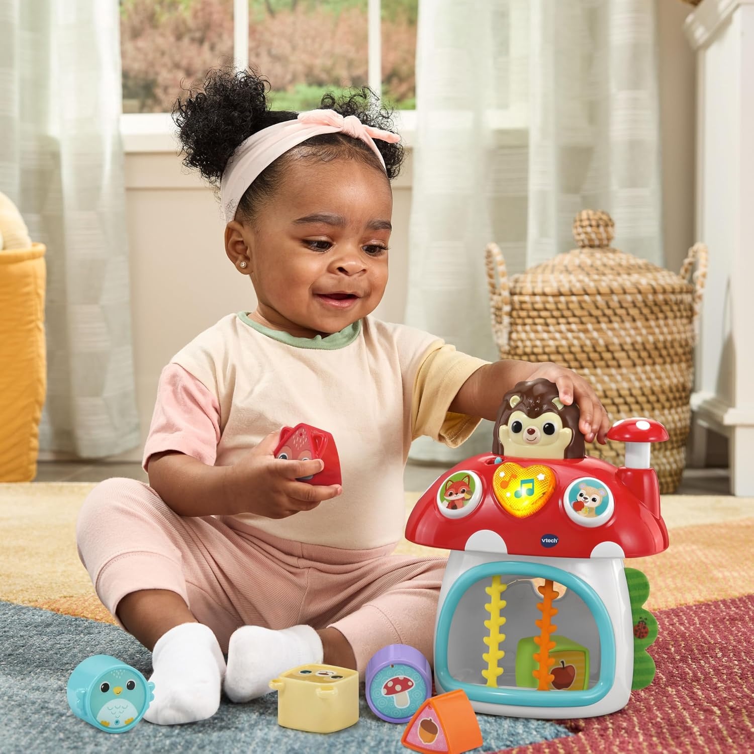 image:imageVTech Baby Put and Take PeekaBoo House Shapes Toy