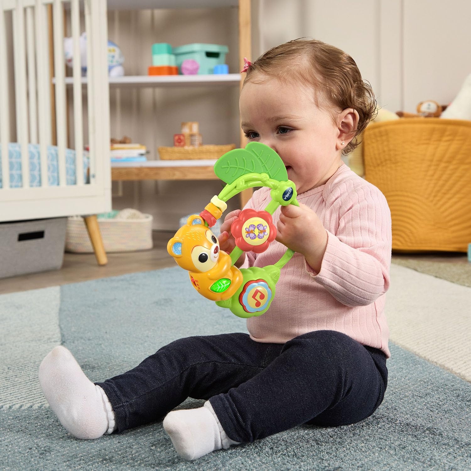 image:imageVTech Baby Shake and Sing Baby Bear Rattle and Teether Toy