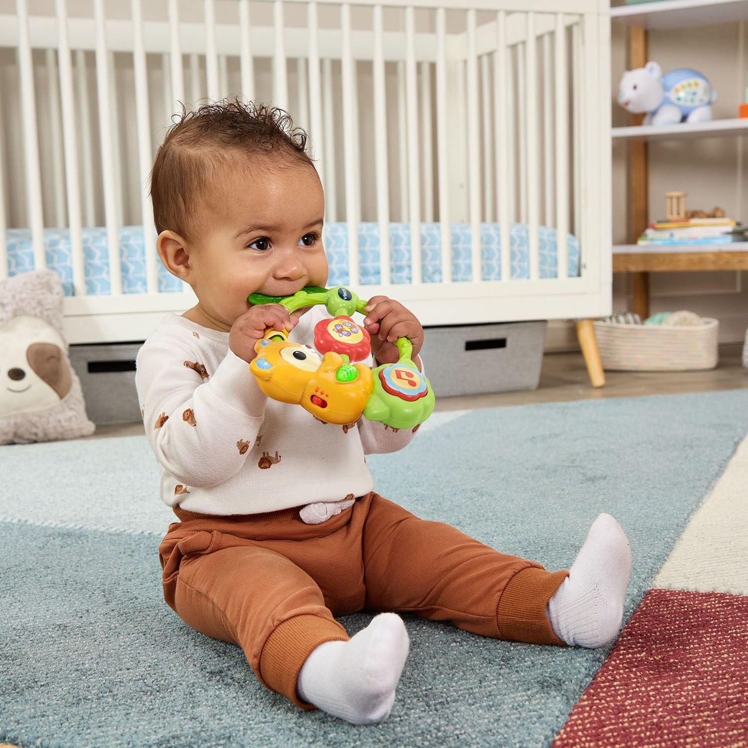 image:imageVTech Baby Shake and Sing Baby Bear Rattle and Teether Toy