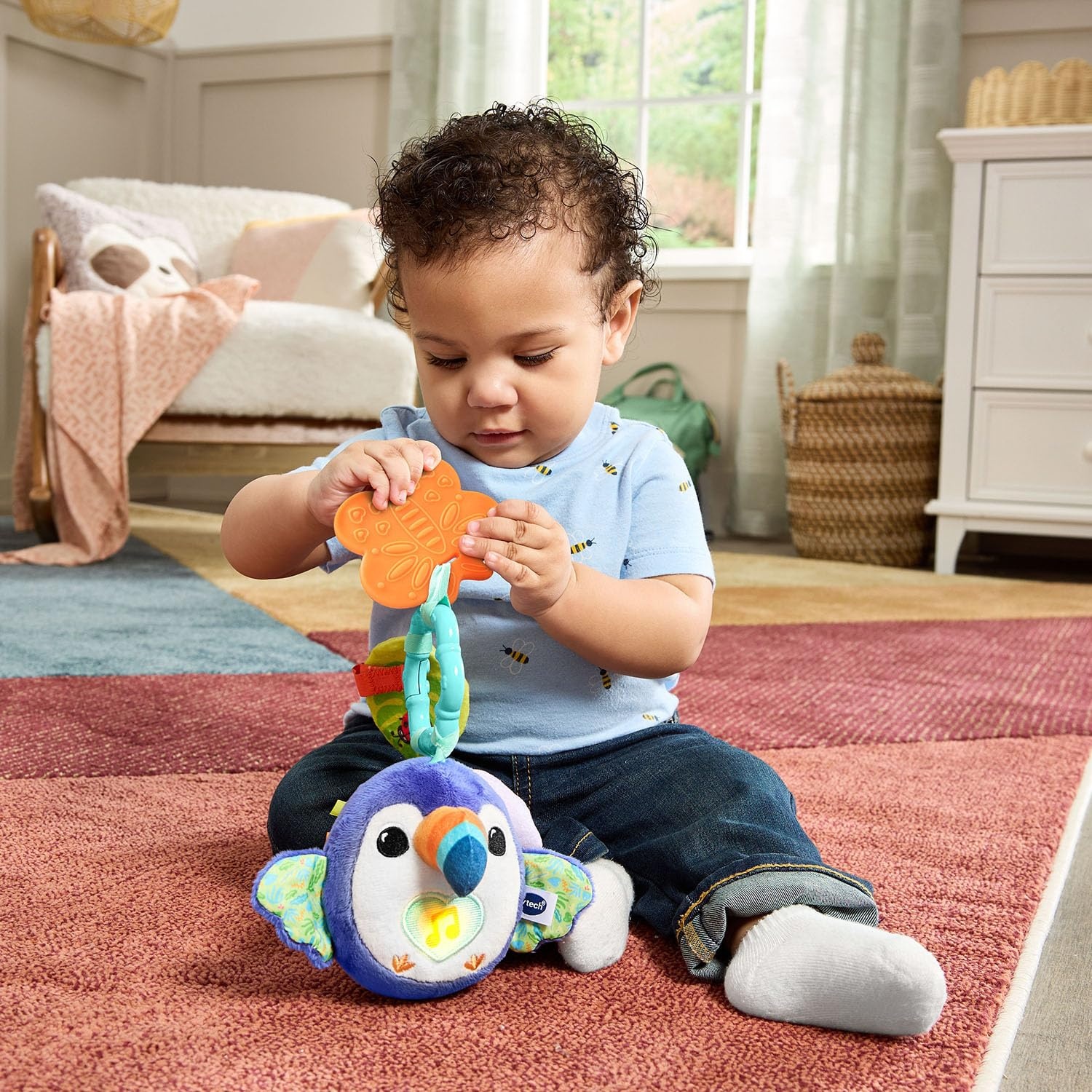 image:imageVTech Baby TakeAlong Toucan Plush with Music and Teether Toy