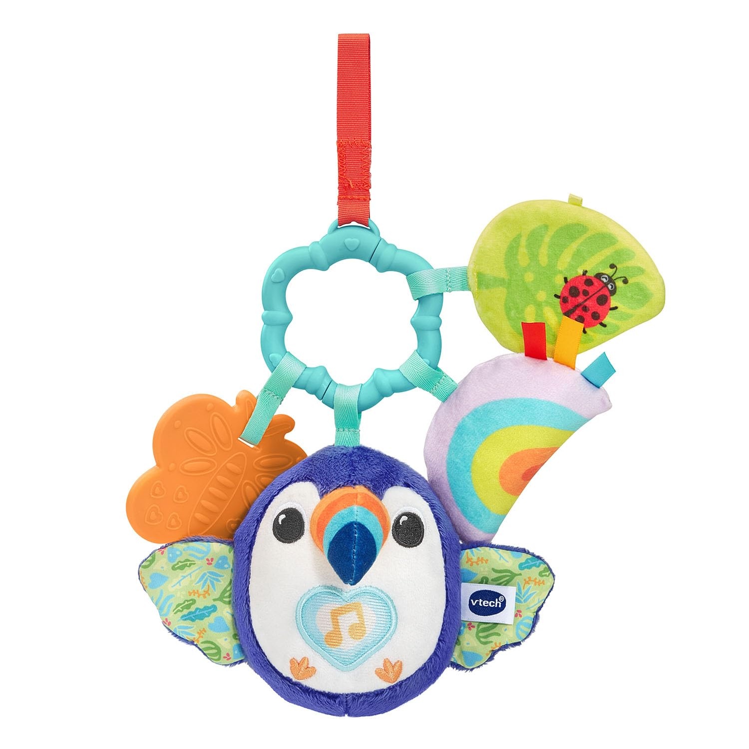 image:imageVTech Baby TakeAlong Toucan Plush with Music and Teether Toy