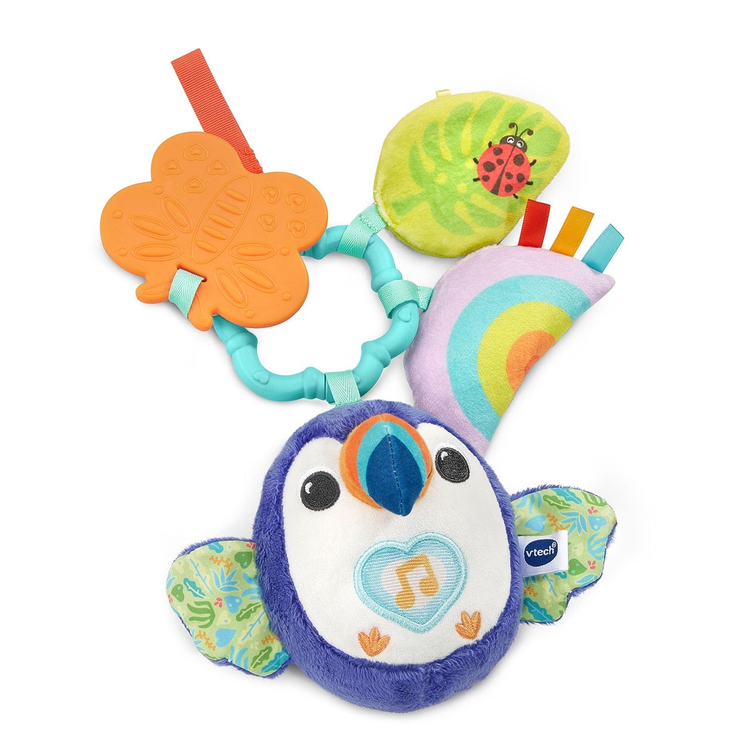 image:imageVTech Baby TakeAlong Toucan Plush with Music and Teether Toy