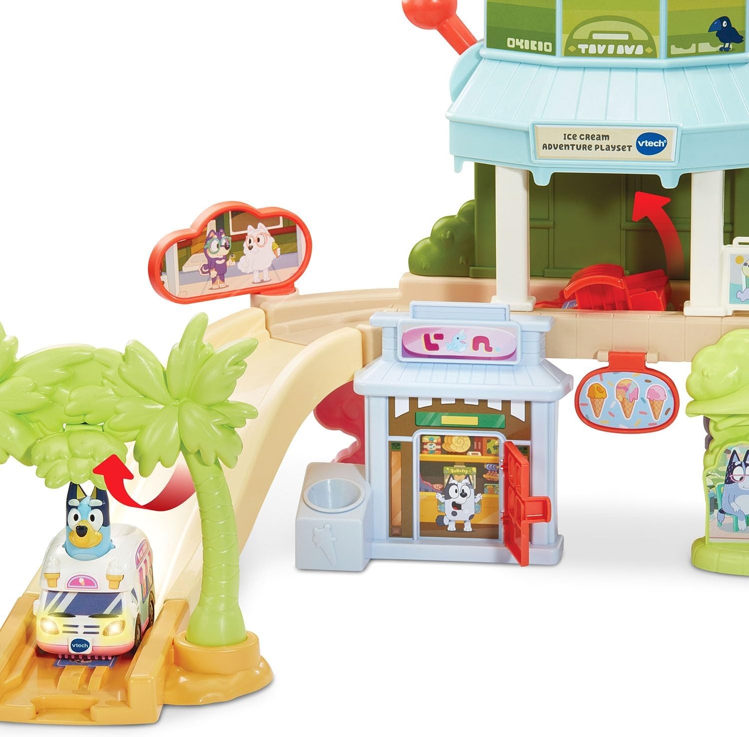 image:imageVTech Bluey Ice Cream Adventure Playset with Ice Cream Truck