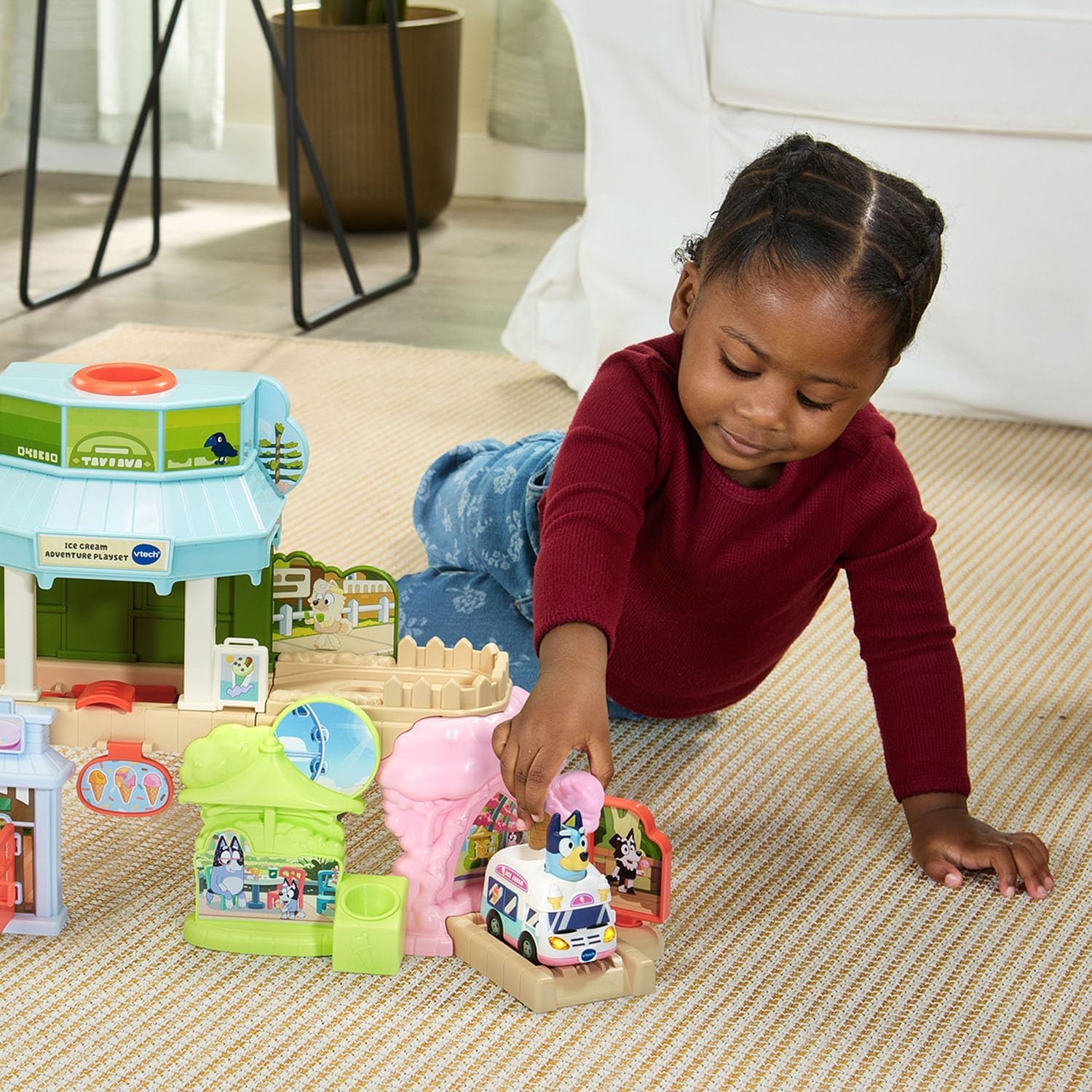 image:imageVTech Bluey Ice Cream Adventure Playset with Ice Cream Truck