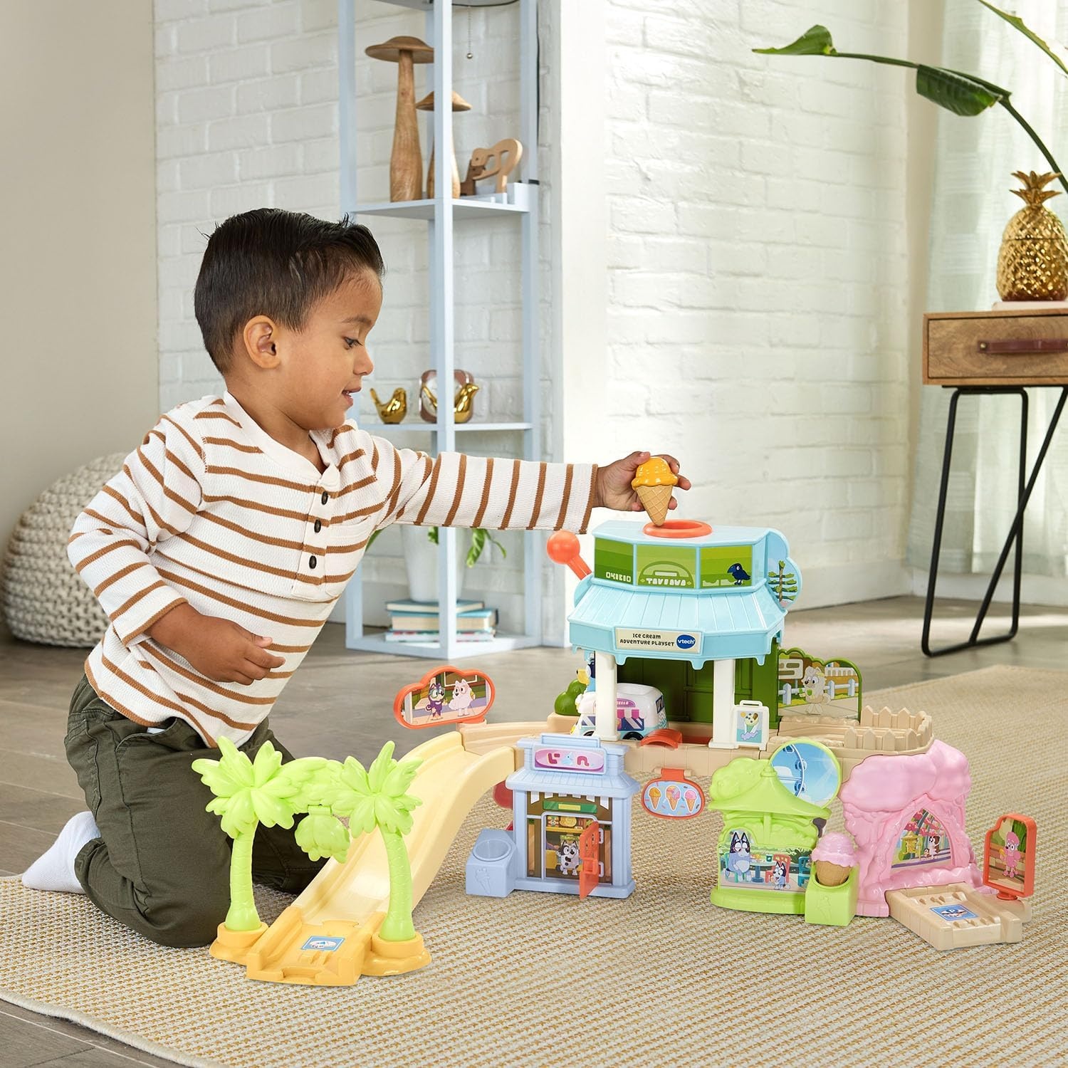 image:imageVTech Bluey Ice Cream Adventure Playset with Ice Cream Truck