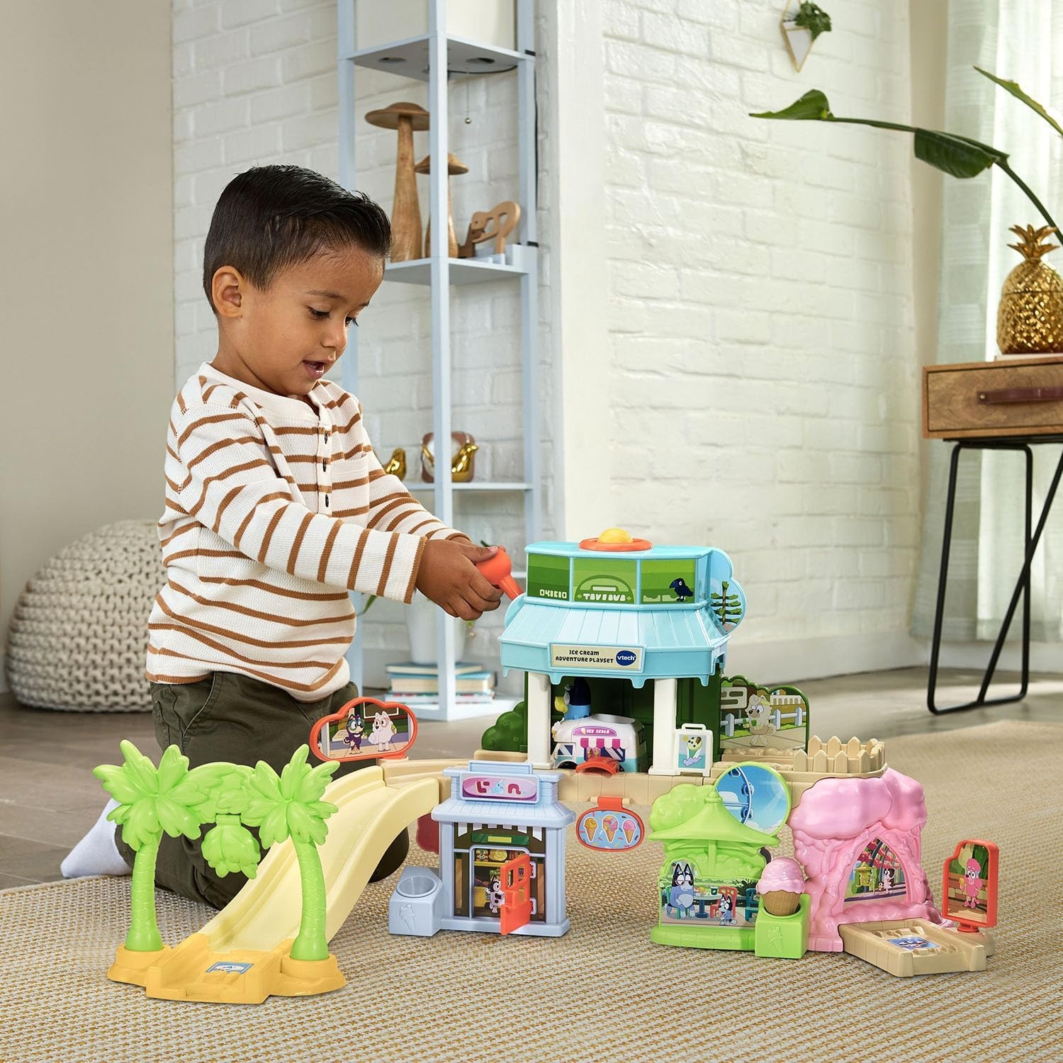 image:imageVTech Bluey Ice Cream Adventure Playset with Ice Cream Truck