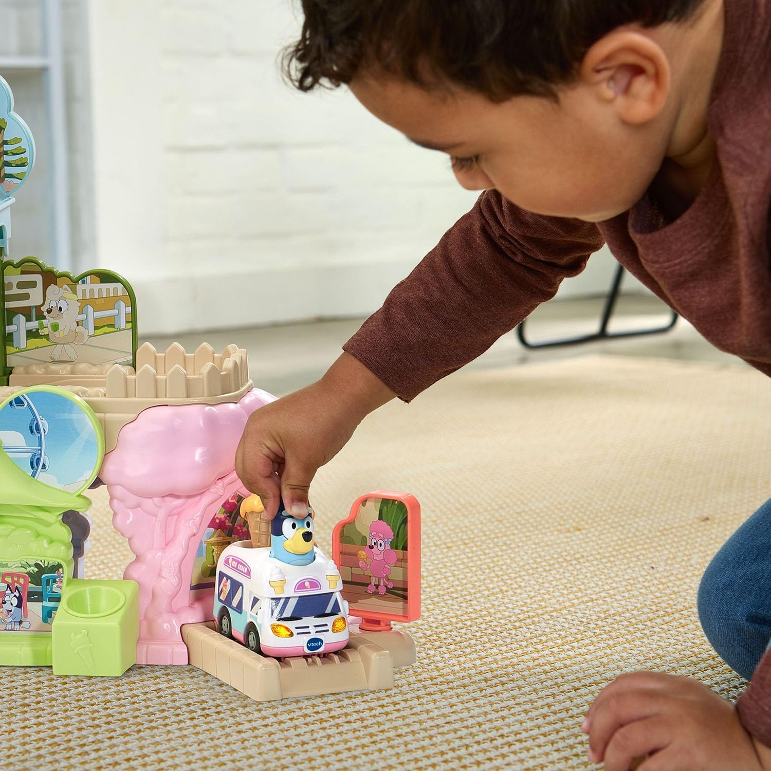 image:imageVTech Bluey Ice Cream Adventure Playset with Ice Cream Truck