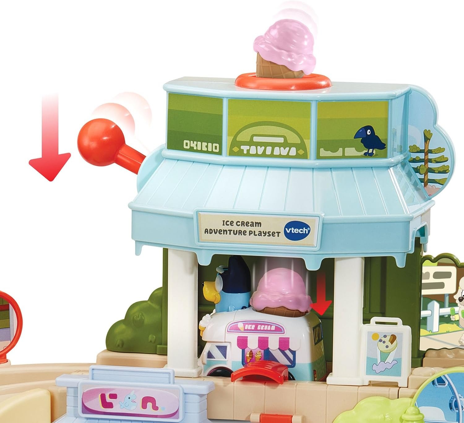 image:imageVTech Bluey Ice Cream Adventure Playset with Ice Cream Truck