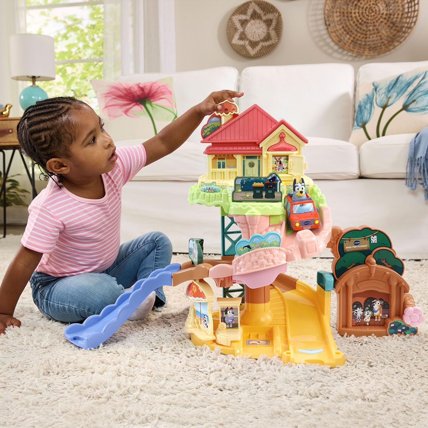 image:imageVTech Bluey Road Trip Vehicle Playset