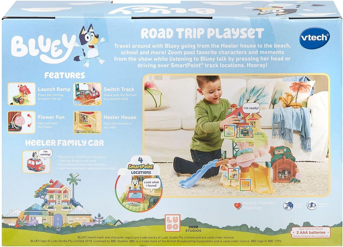 image:imageVTech Bluey Road Trip Vehicle Playset
