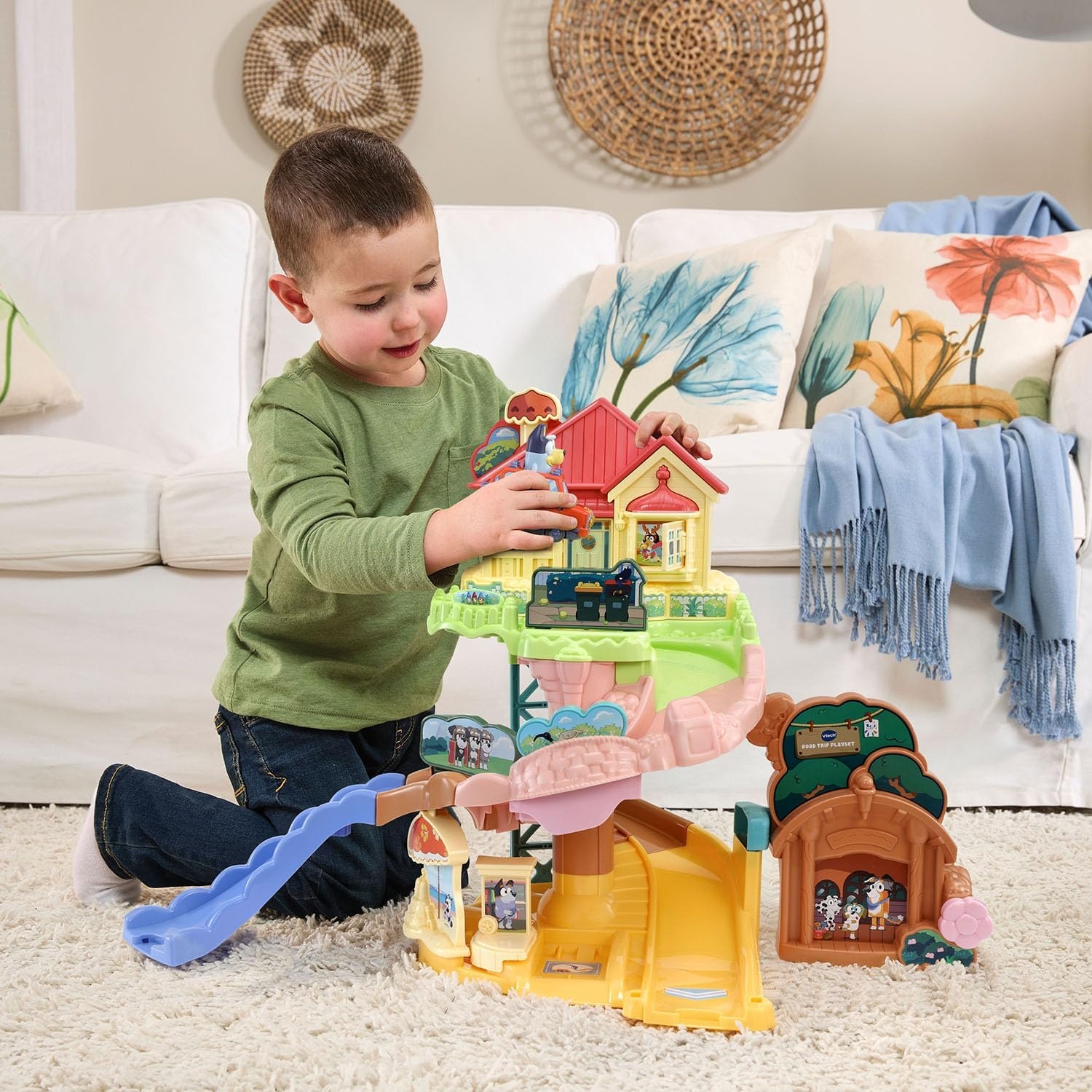 image:imageVTech Bluey Road Trip Vehicle Playset