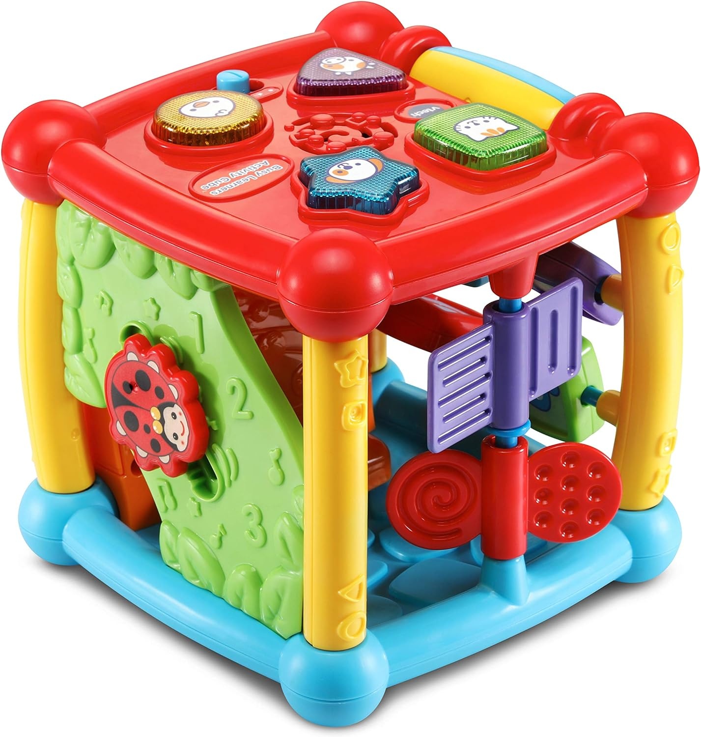 image:imageVTech Busy Learners Activity Cube PurpleRed