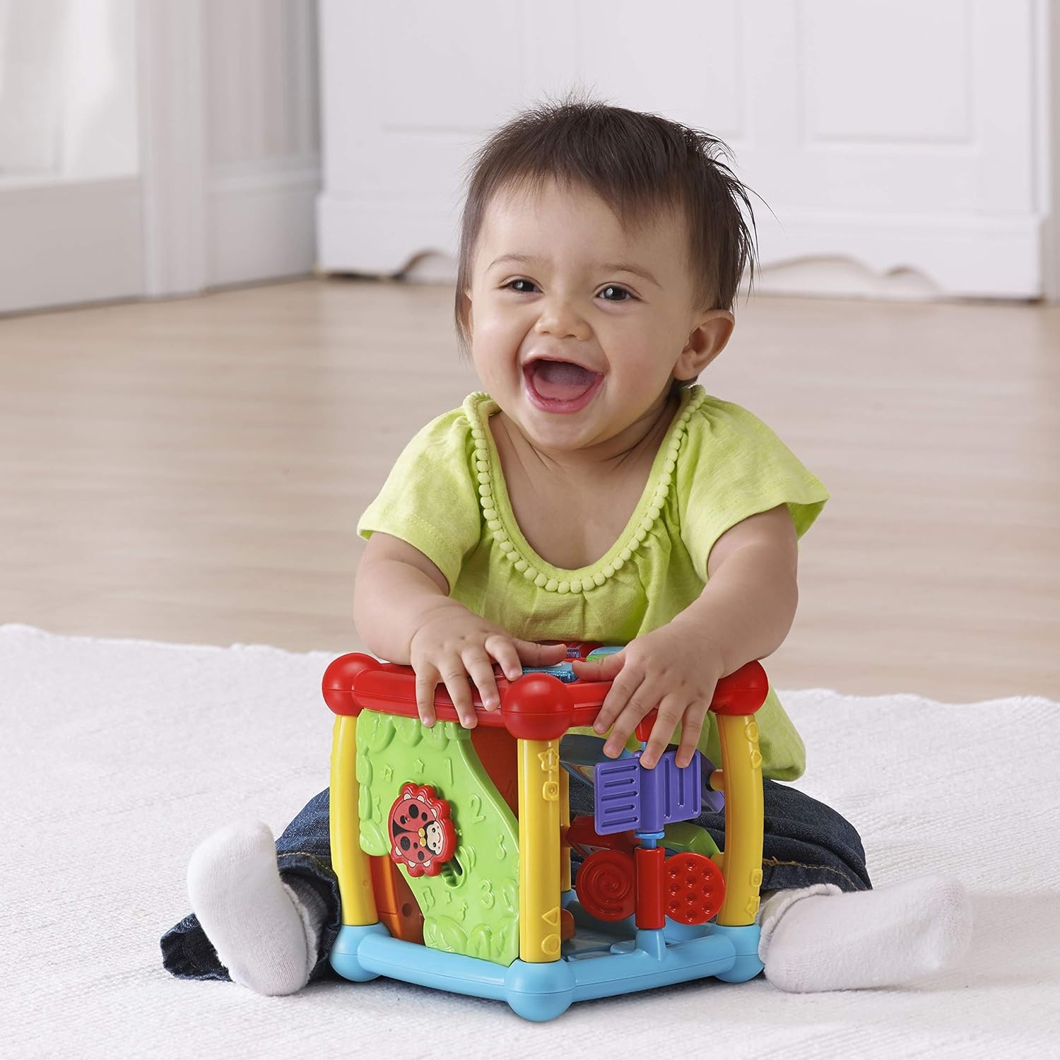 image:imageVTech Busy Learners Activity Cube PurpleRed