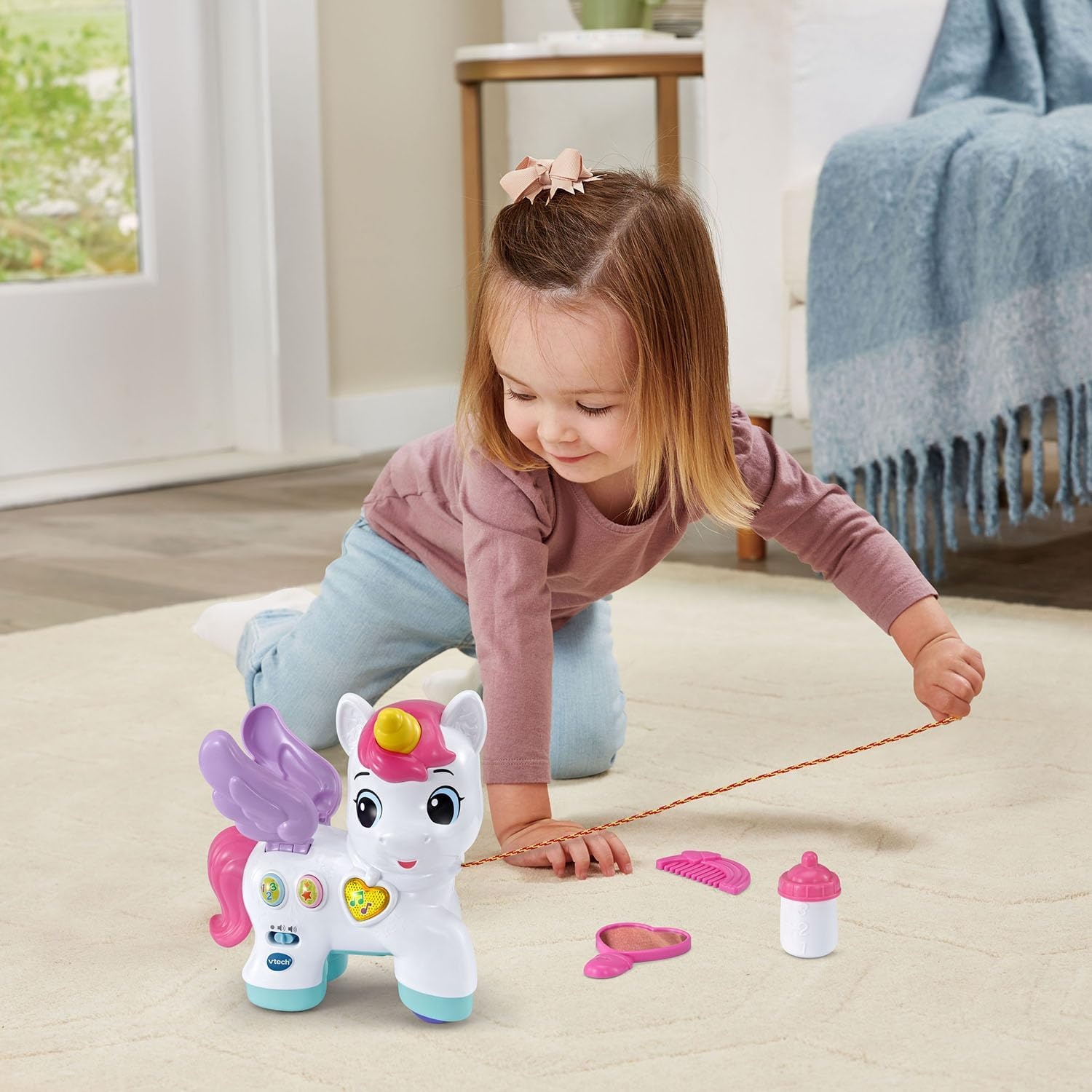image:imageVTech Care and Go Unicorn Toddler PullAlong Toy