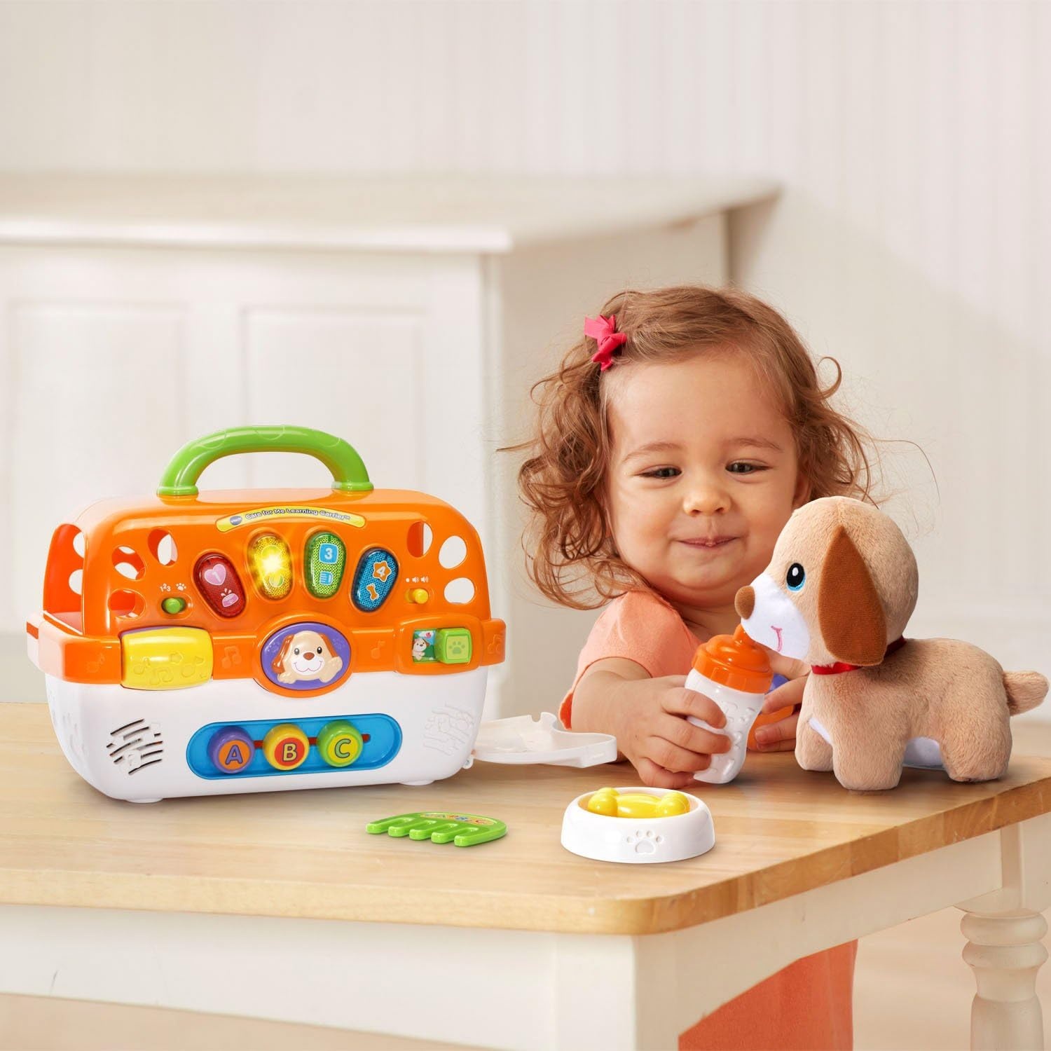 image:imageVTech Care for Me Learning Carrier Toy OrangeOrange