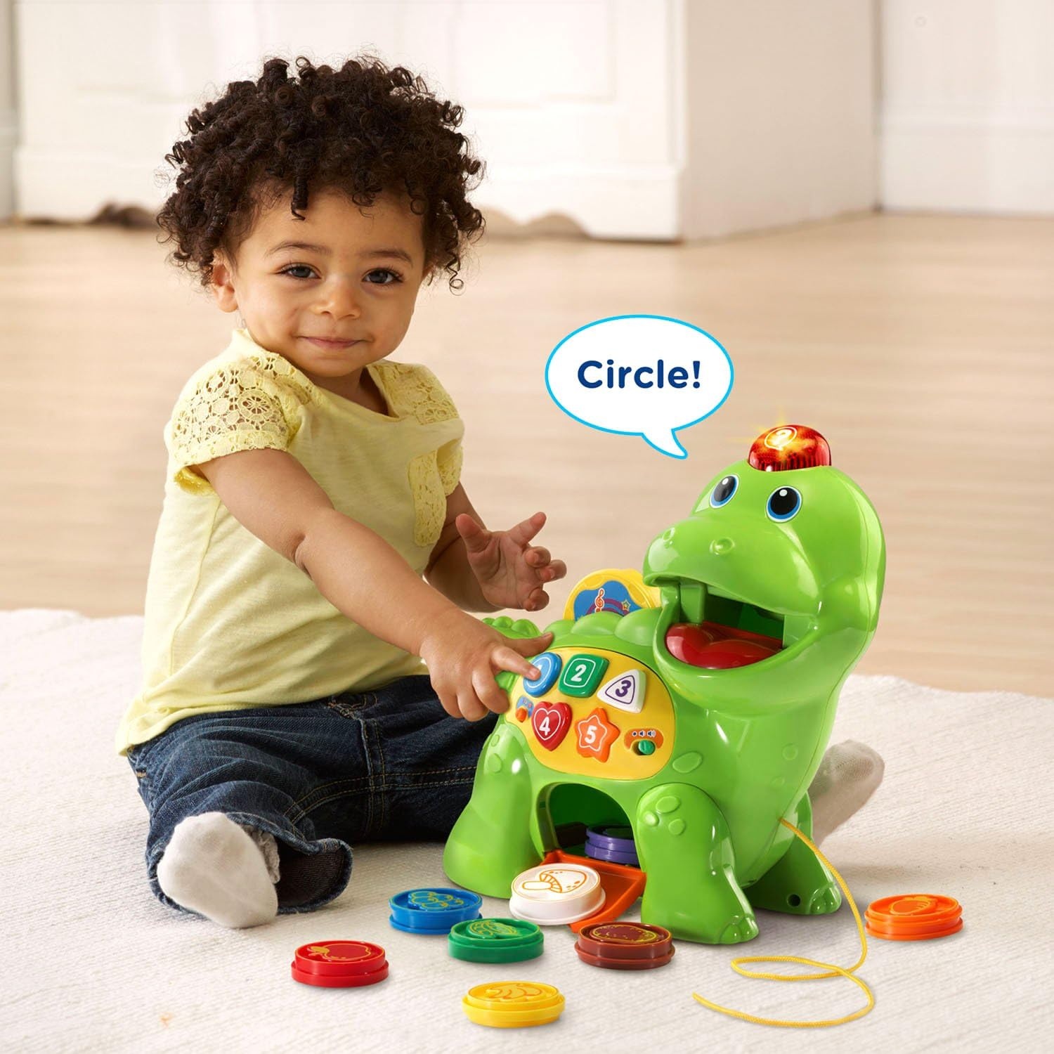 image:imageVTech Chomp and Count Dino Green