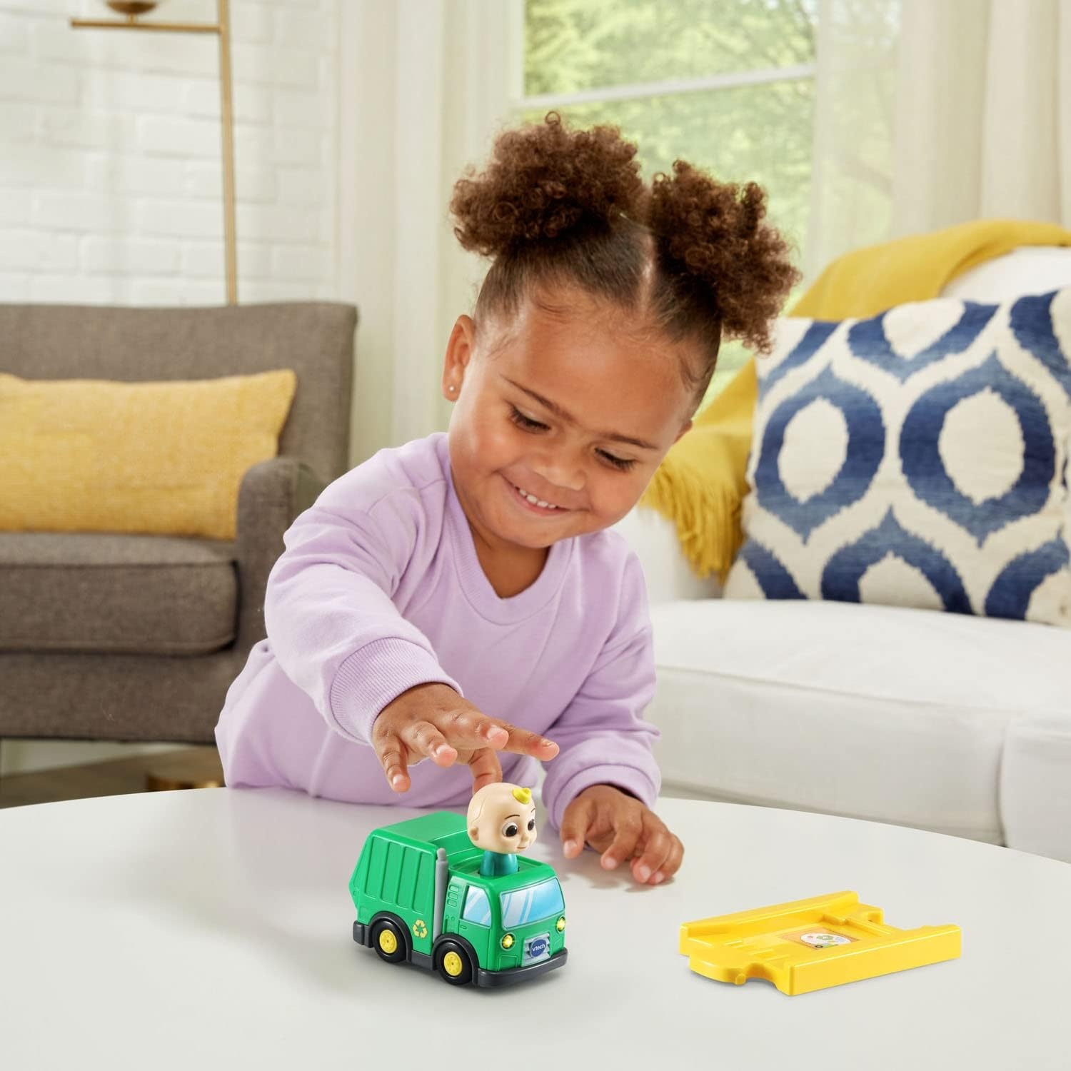 image:imageVTech CoCoMelon Go Go Smart Wheels JJs Recycling Truck and TrackJJs Recycling Truck and Track