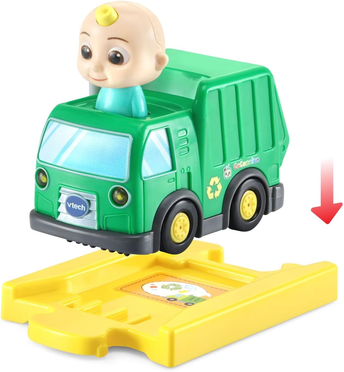 image:imageVTech CoCoMelon Go Go Smart Wheels JJs Recycling Truck and TrackJJs Recycling Truck and Track