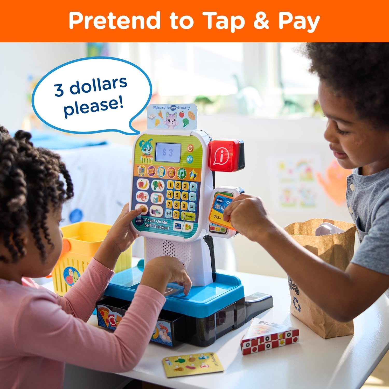 image:imageVTech Count On Me SelfCheckout Cash Register Toy