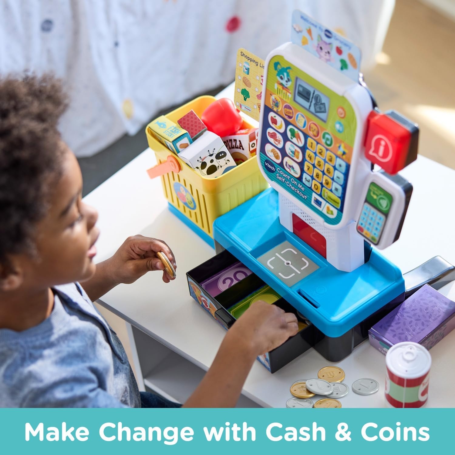 image:imageVTech Count On Me SelfCheckout Cash Register Toy