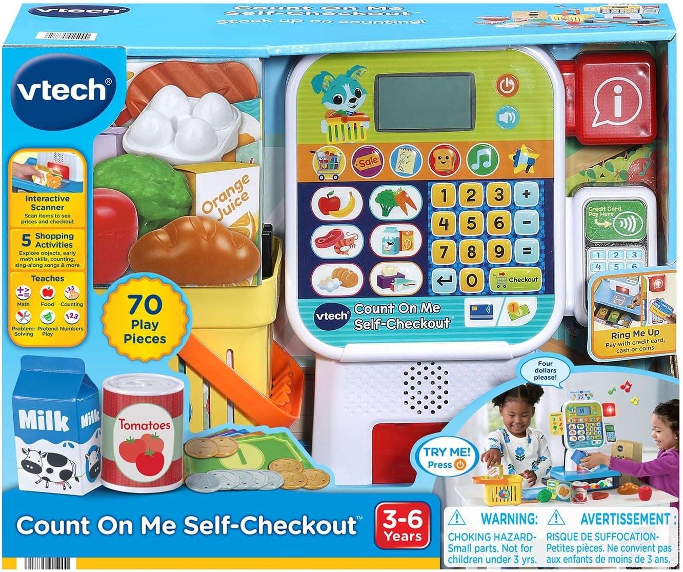 image:imageVTech Count On Me SelfCheckout Cash Register Toy
