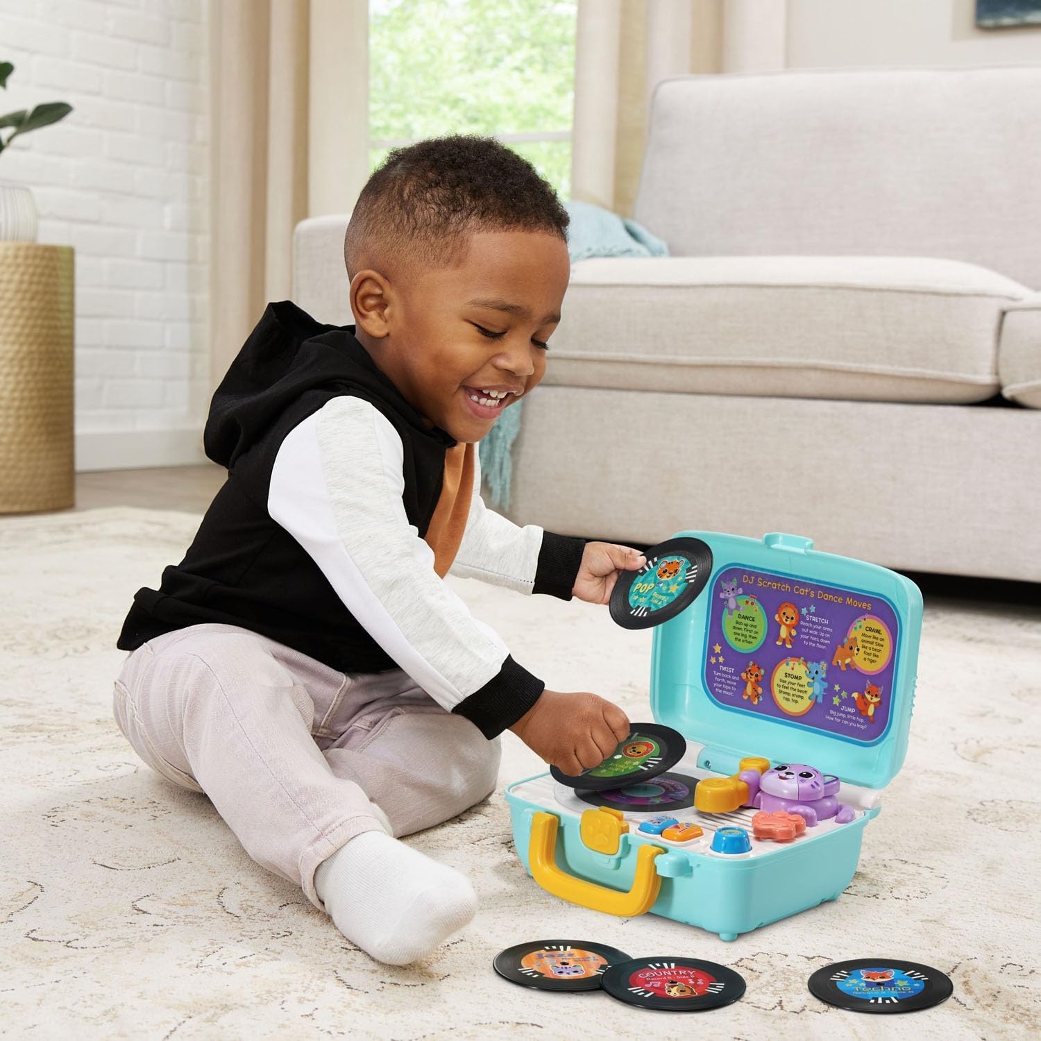 image:imageVTech DJ Scratch Cat Record Player