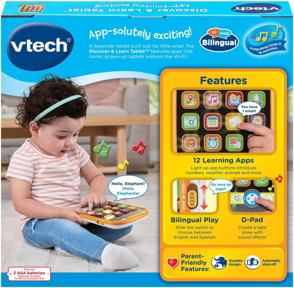 image:imageVTech Discover and Learn Tablet with PretendPlay Apps
