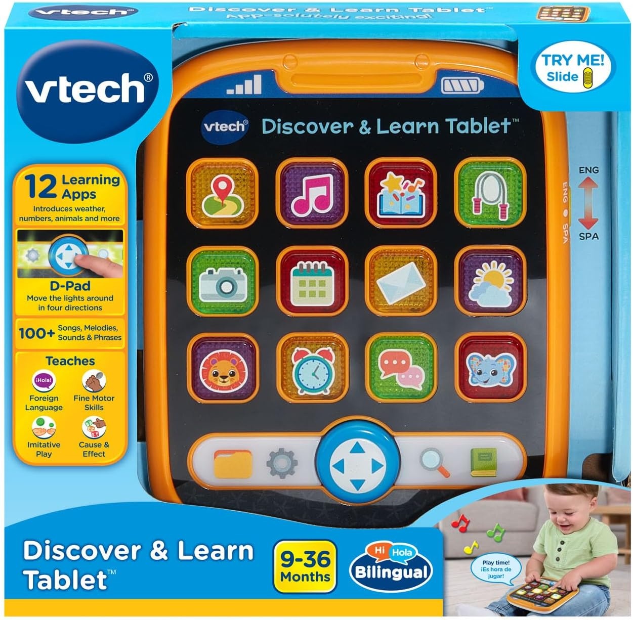 image:imageVTech Discover and Learn Tablet with PretendPlay Apps