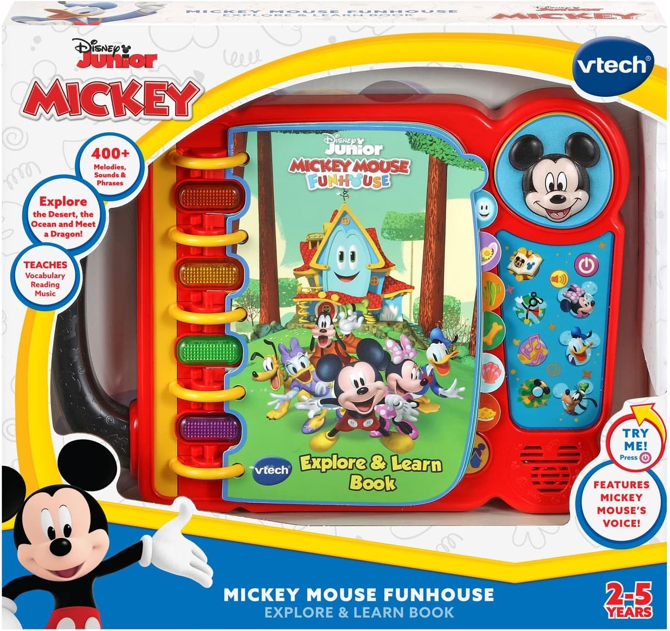 image:imageVTech Disney Junior Mickey Mouse Funhouse Explore and Learn Book
