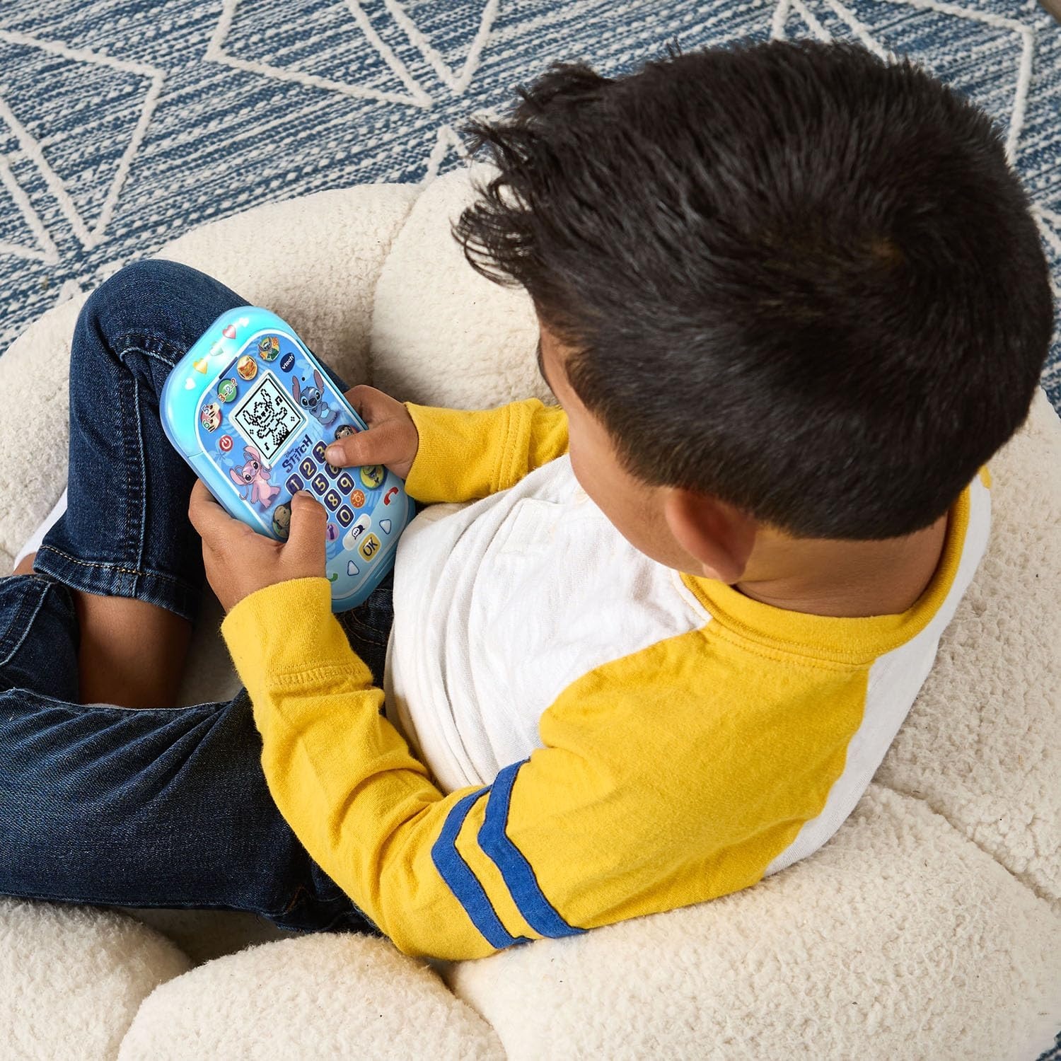 image:imageVTech Disney Stitch Learning Phone with Four Activities