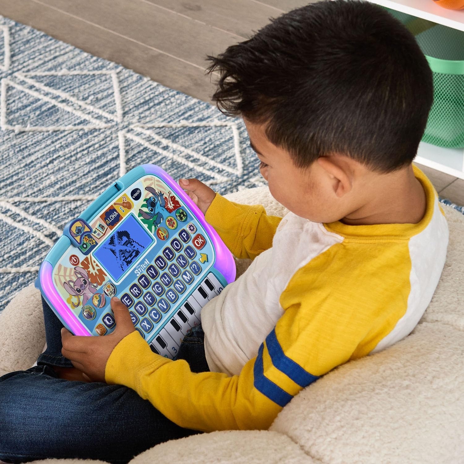 image:imageVTech Disney Stitch Learning Tablet Toy for Age 3 and up