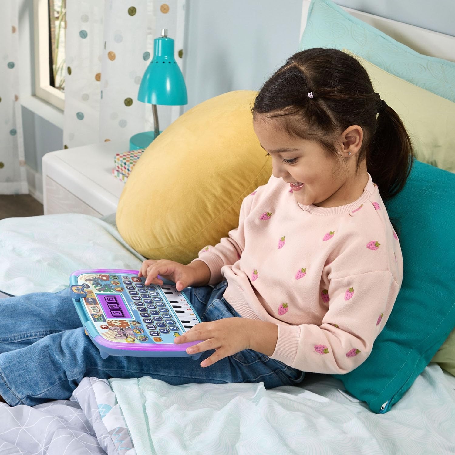 image:imageVTech Disney Stitch Learning Tablet Toy for Age 3 and up