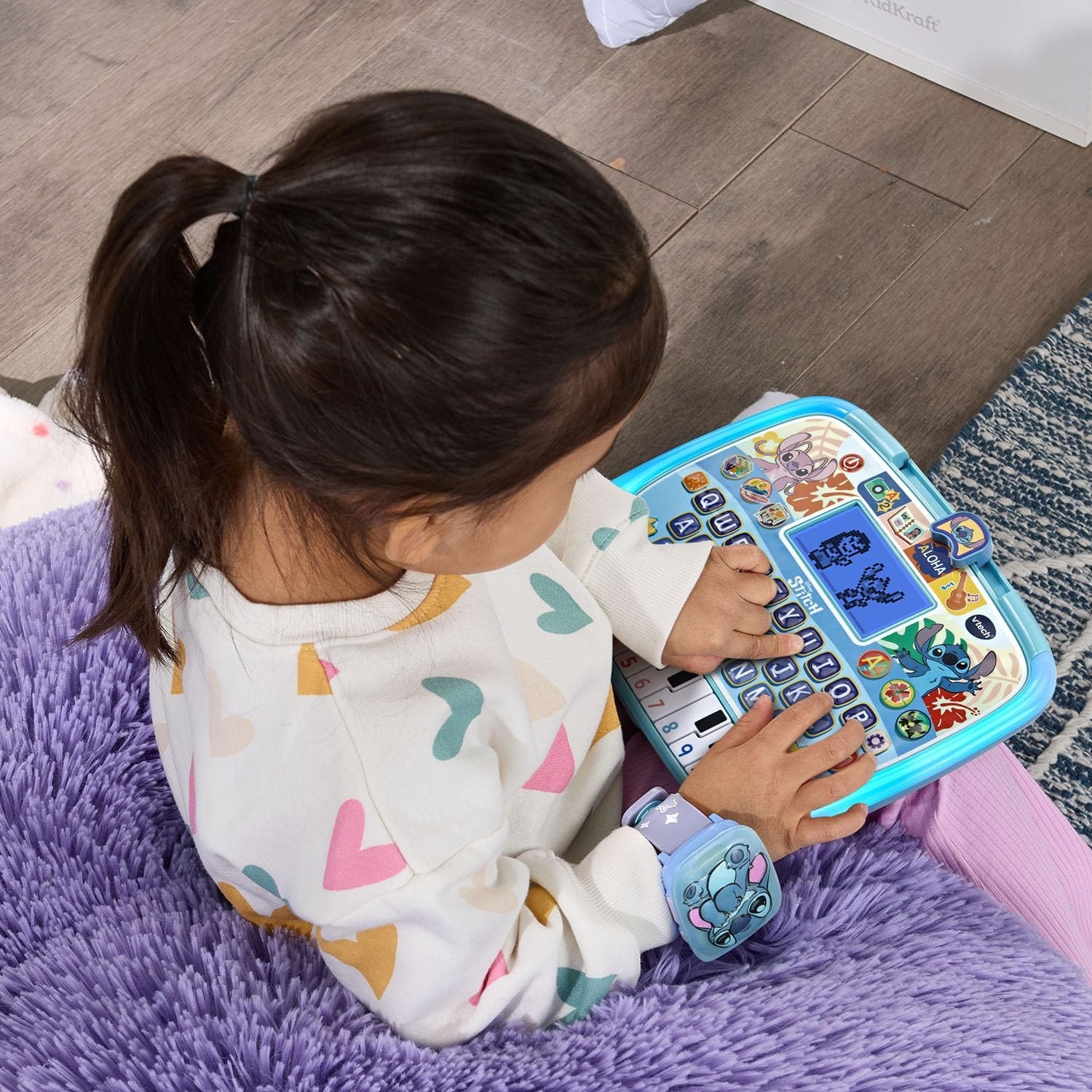 image:imageVTech Disney Stitch Learning Tablet Toy for Age 3 and up