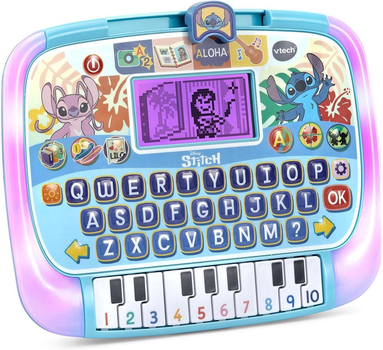 image:imageVTech Disney Stitch Learning Tablet Toy for Age 3 and up